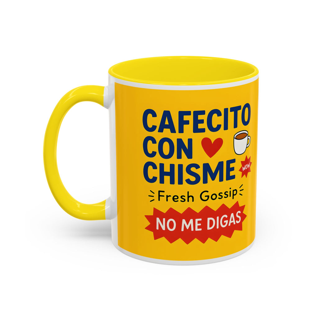 Coffee Mug - Cafecito Con Chisme 11oz