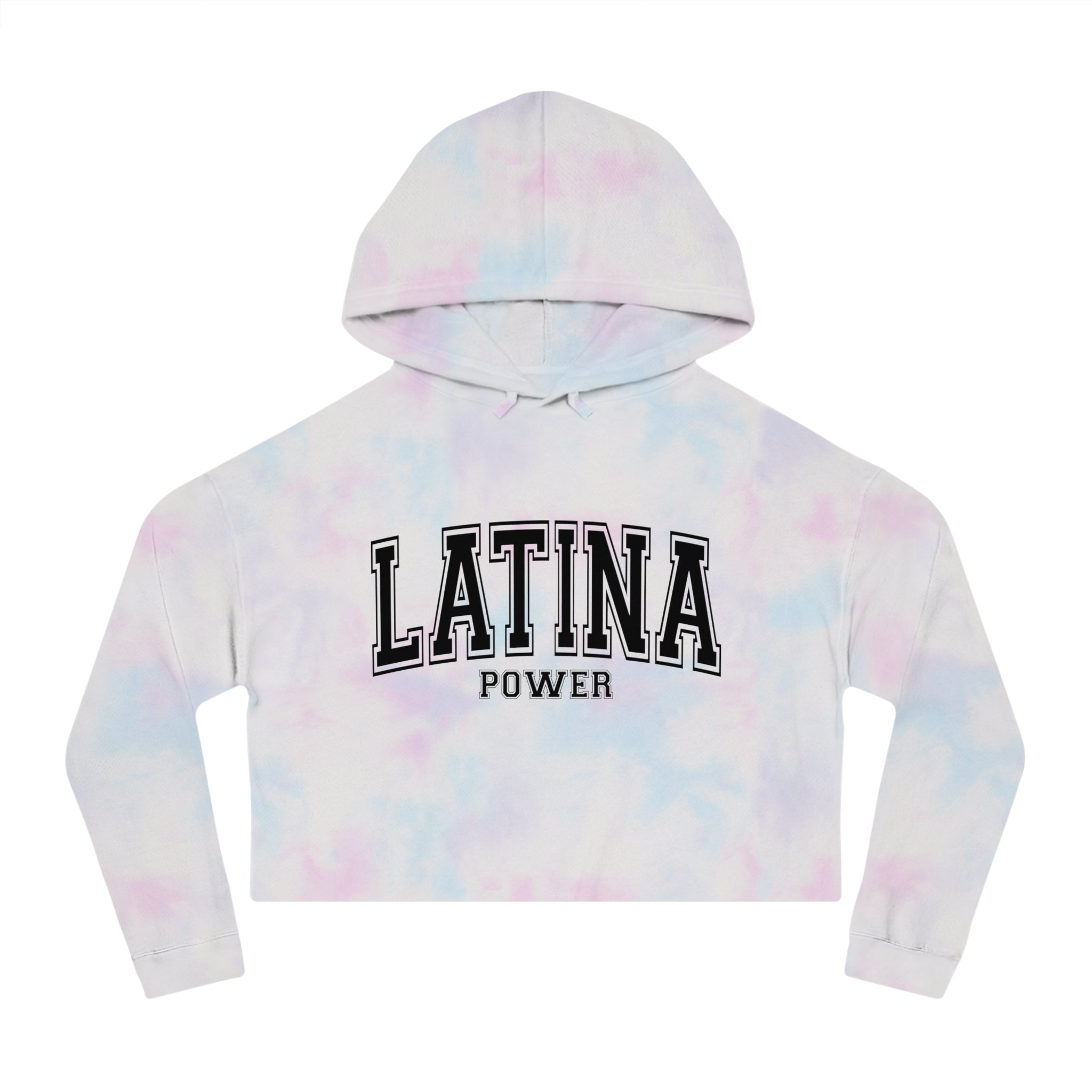 Latina Power Cropped Hoodie