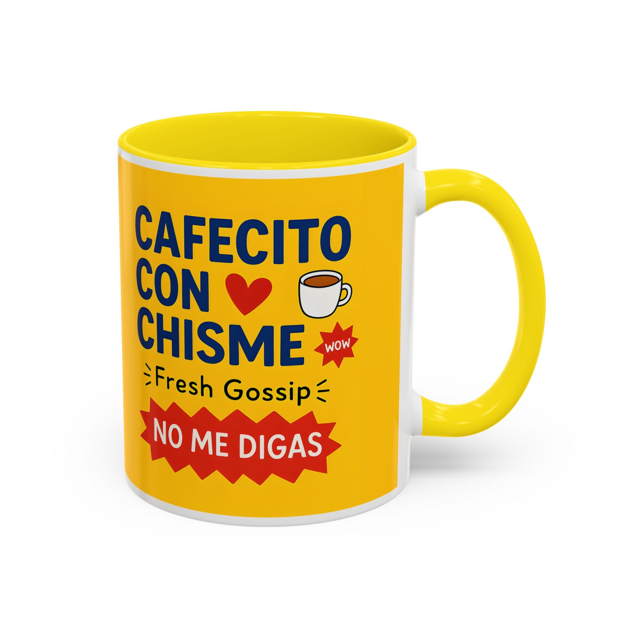 Coffee Mug - Cafecito Con Chisme 11oz