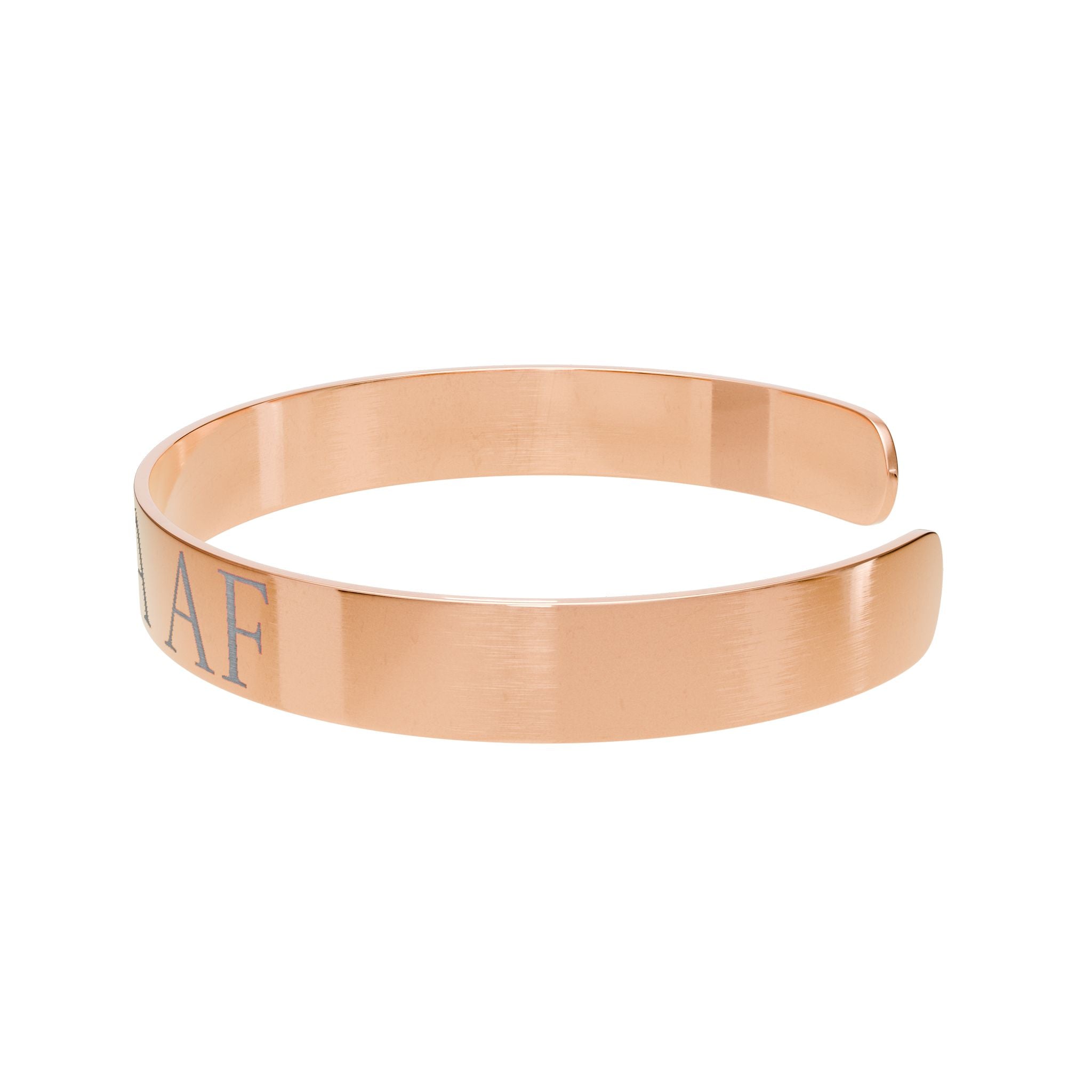 Bracelet - Latina AF Engraved Cuff Bracelet