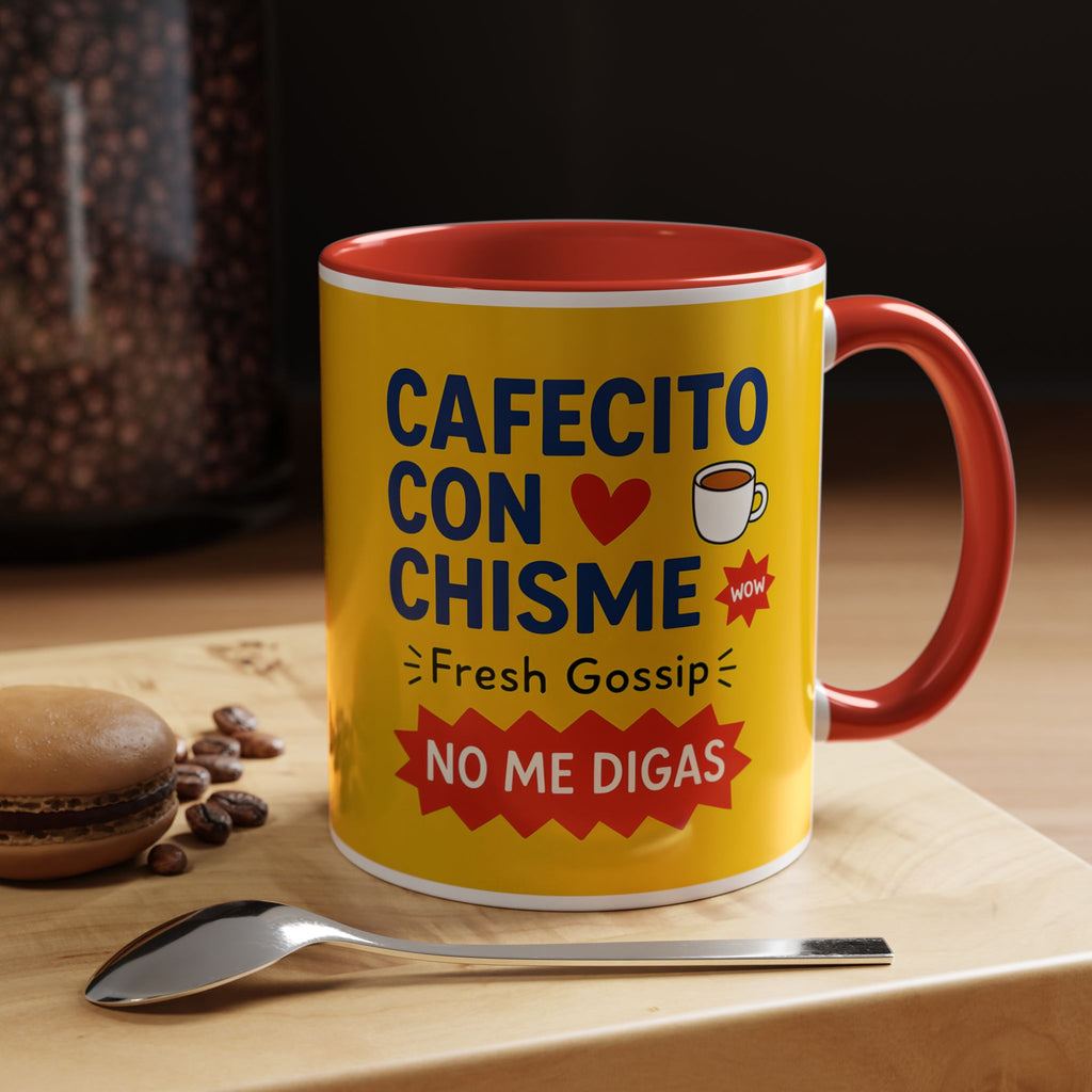 Coffee Mug - Cafecito Con Chisme 11oz