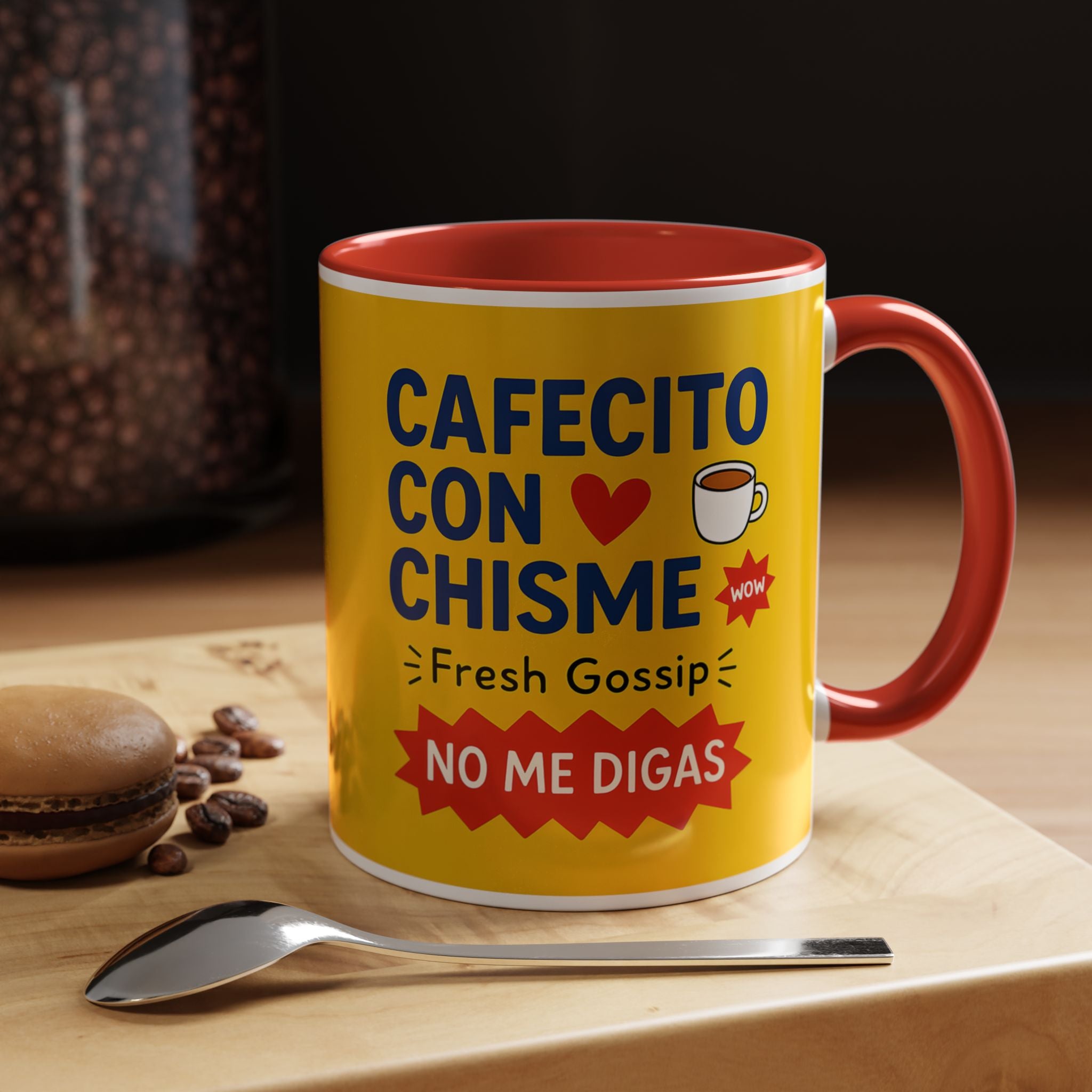 Coffee Mug - Cafecito Con Chisme 11oz